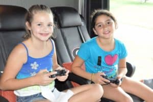 Game Truck Atlanta BY: Gamer vs Gamer Girls enjoying Playing video games