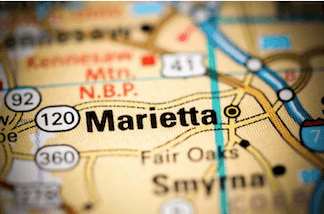 We service the city of Marietta