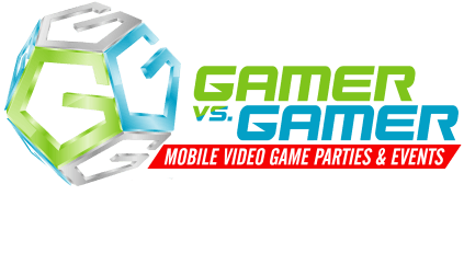 Our Gamer vs Gamer Logo fading in and out of the Game Bus page